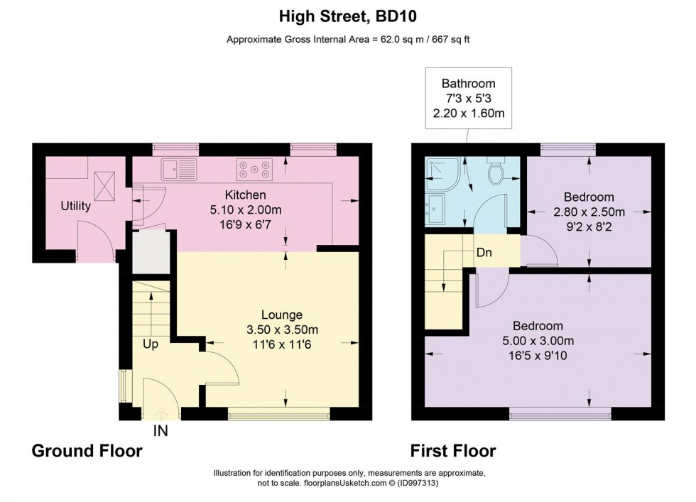 Floorplan for High Street, Idle, Bradford