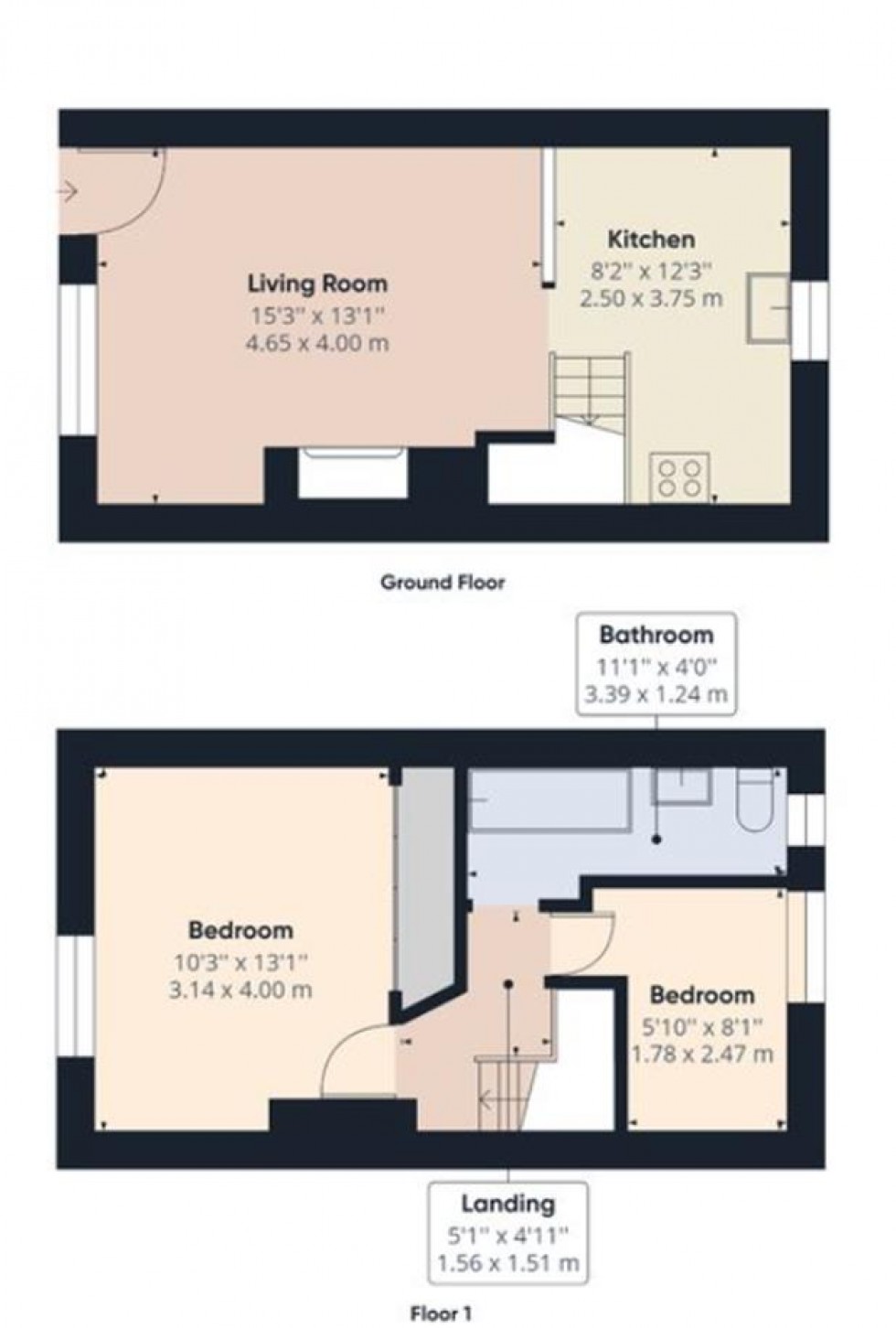 Floorplan for Victoria Road, Bradford