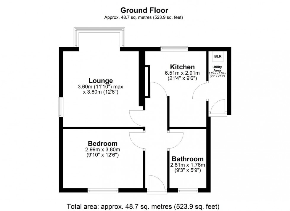 Floorplan for Westfield Lane, Idle, Bradford