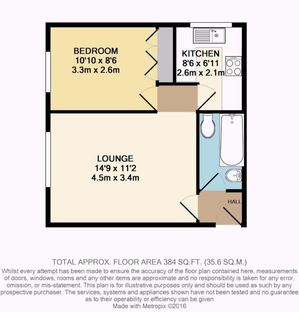 Floorplan for Lea Mill Park Close, Yeadon