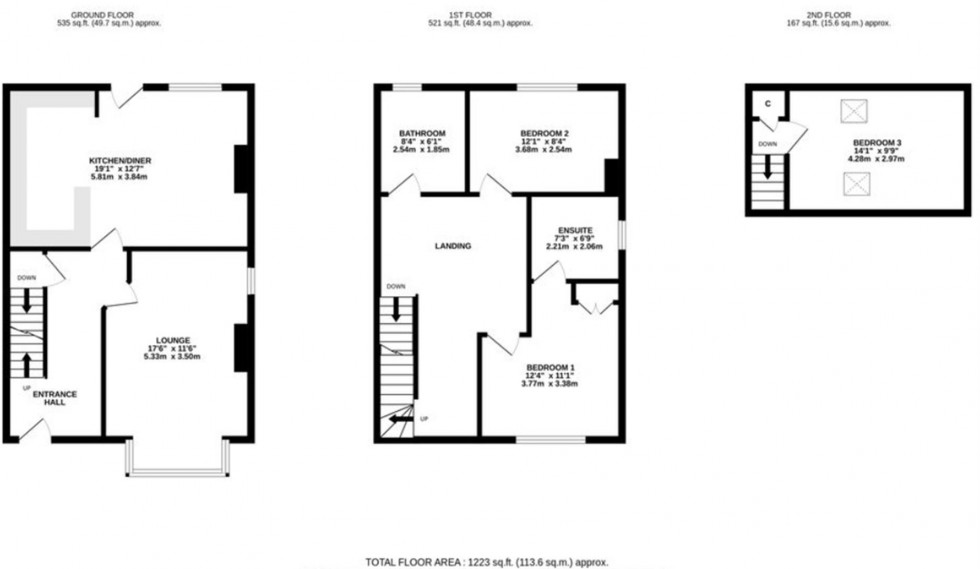 Floorplan for Albion Road, Idle, Bradford