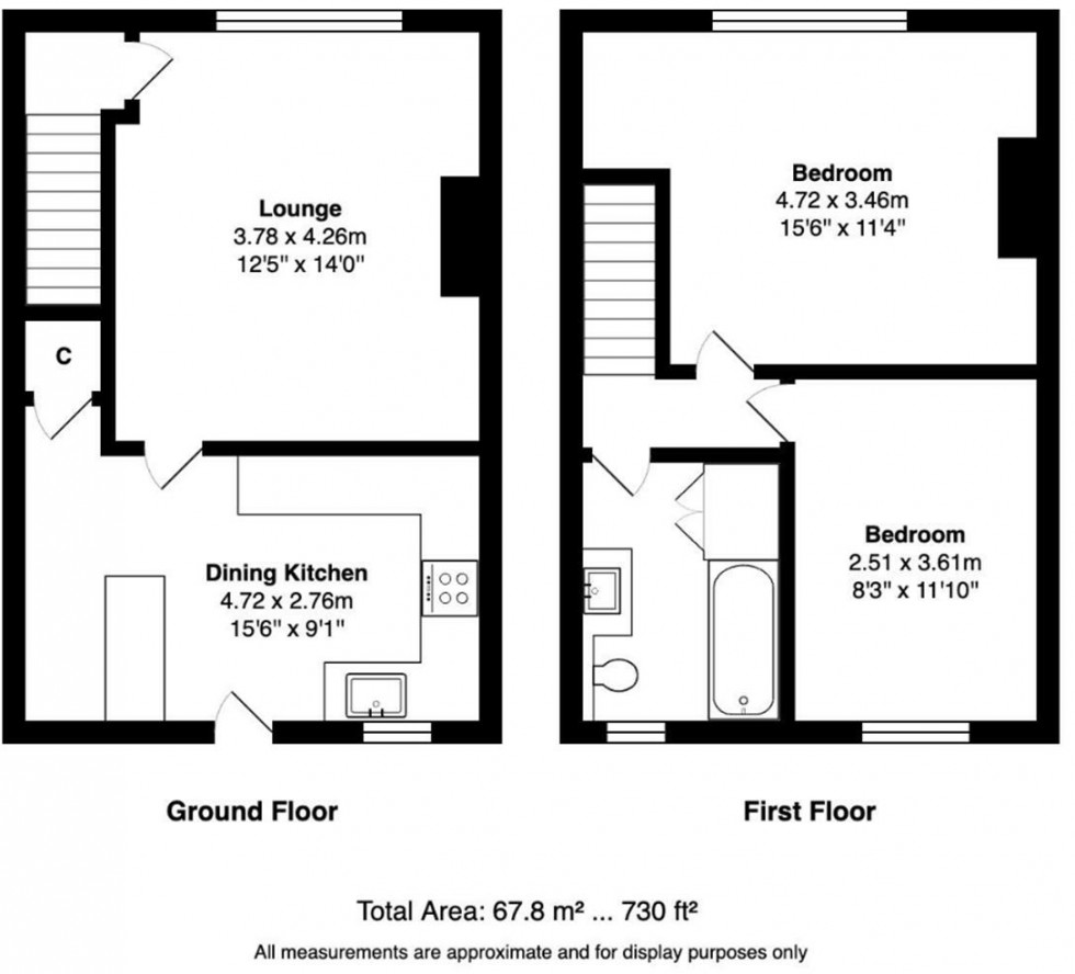 Floorplan for Fourlands Road, Idle, Bradford