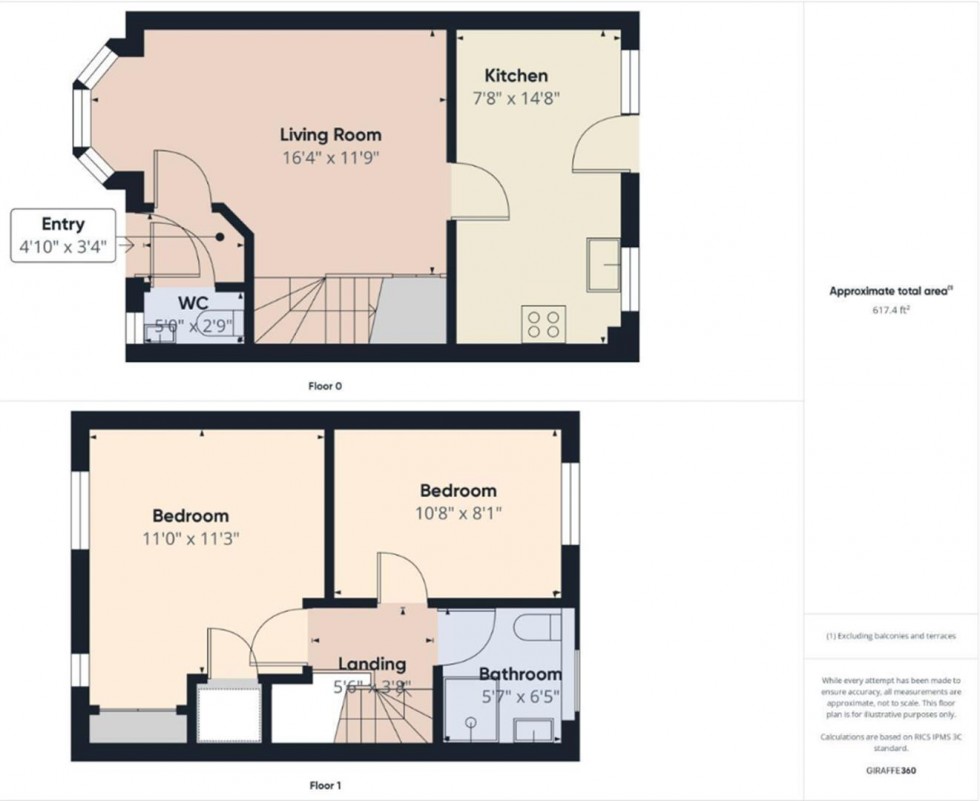 Floorplan for Straw View, Cote Farm, Thackley, Bradford