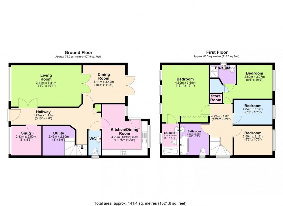 Floorplan for Javelin Close, Idle, Bradford