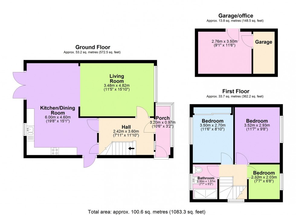 Floorplan for Kingsway, Wrose, Bradford