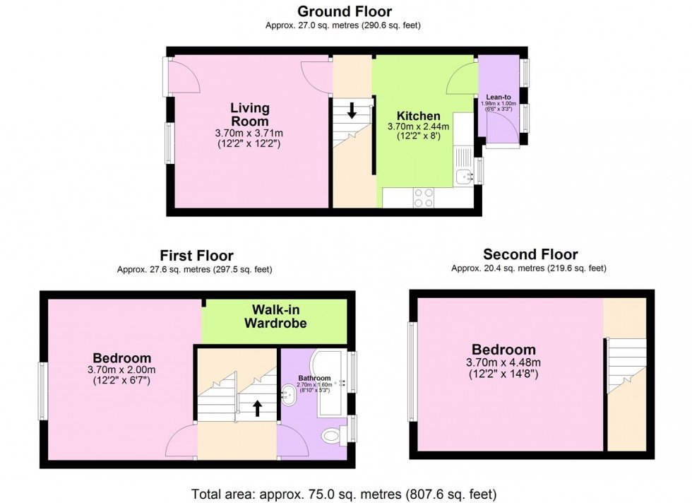 Floorplan for Institute Road, Eccleshill, Bradford