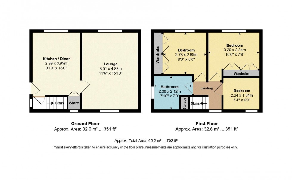 Floorplan for Elm Road, Wrose, Shipley