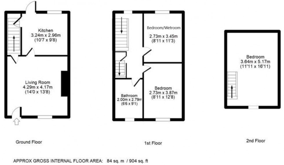Floorplan for Northampton Street, Undercliffe, Bradford