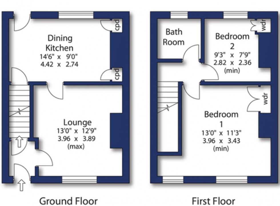 Floorplan for Regent Street, Thackley, Bradford