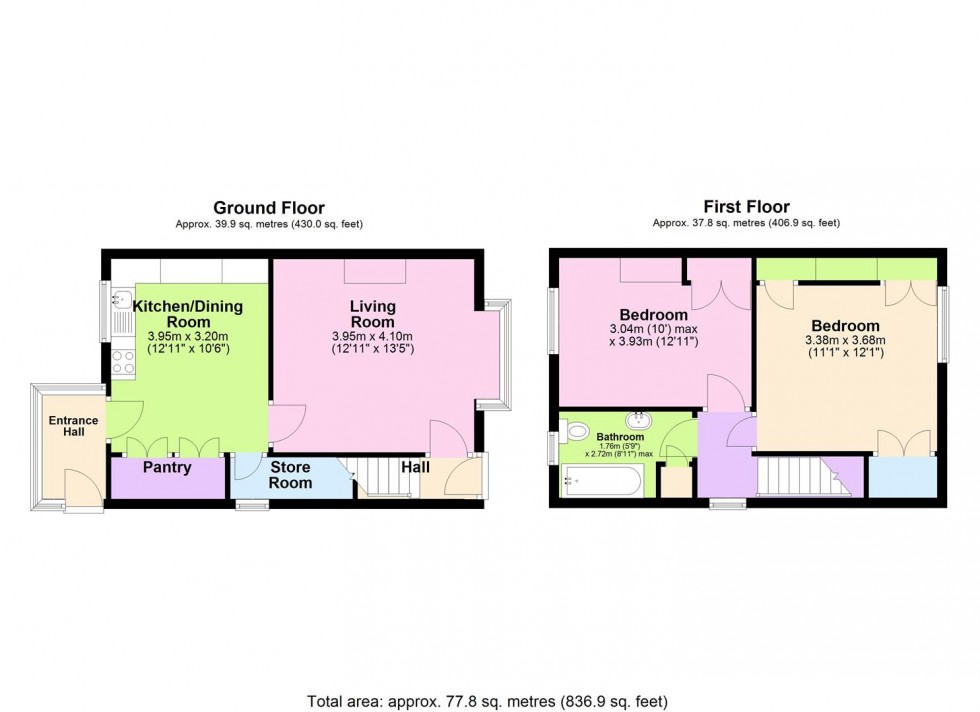 Floorplan for Idle Road, Undercliffe, Bradford
