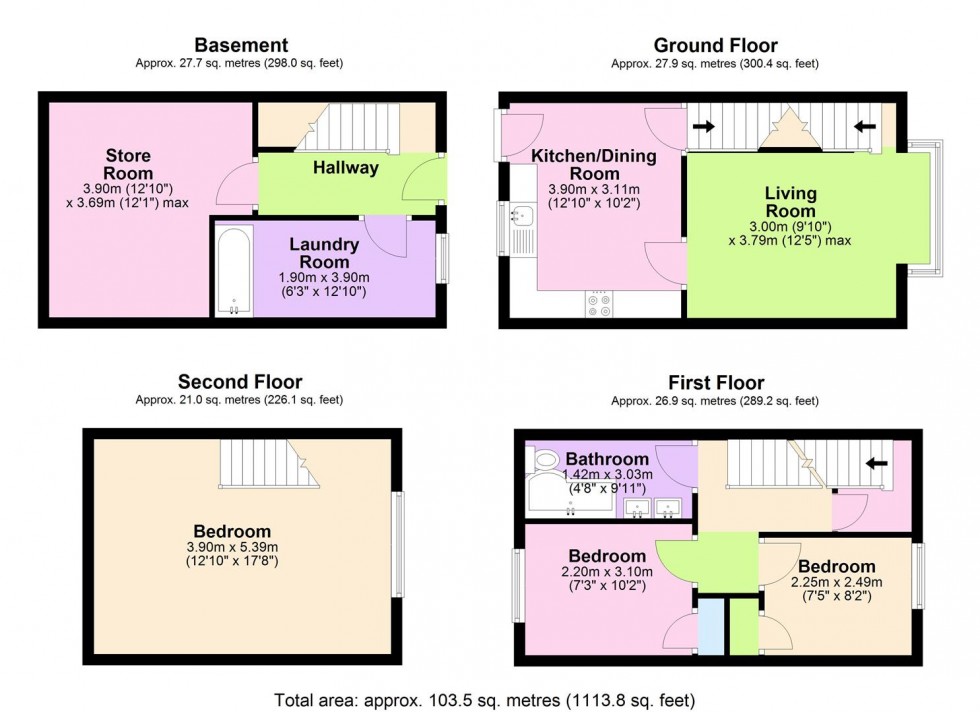 Floorplan for Mexborough Road, Bradford