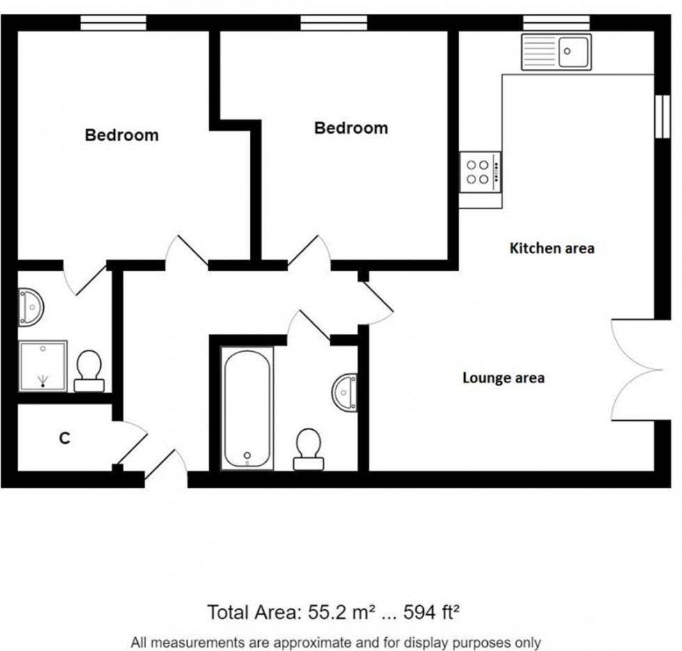 Floorplan for Longlands, Idle, Bradford
