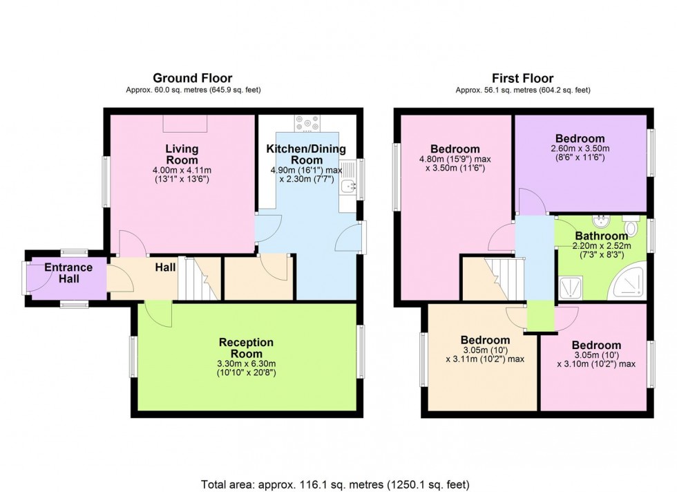 Floorplan for Lowther Street, Undercliffe, Bradford