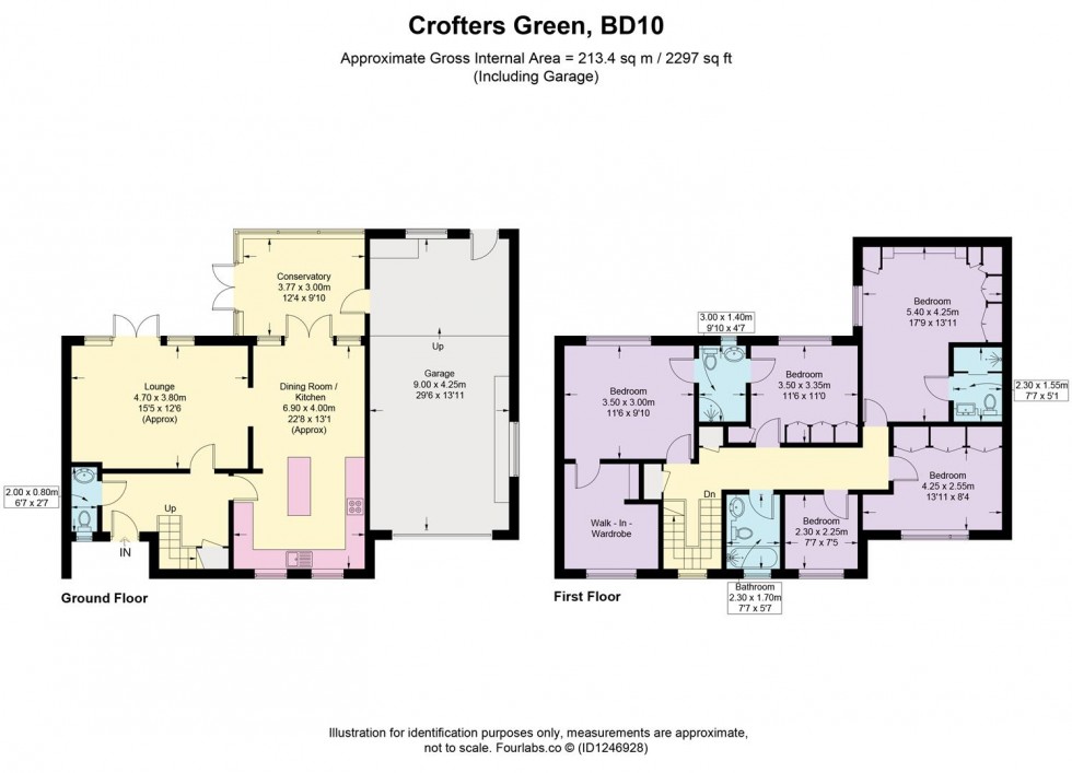 Floorplan for Crofters Green, Idle, Bradford