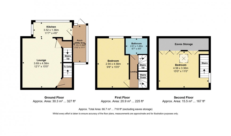 Floorplan for Albert Buildings, Idle, Bradford