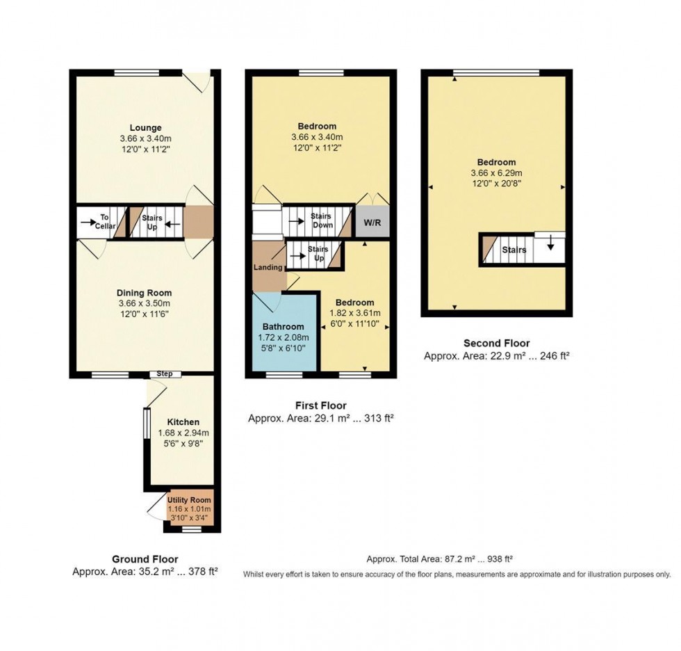 Floorplan for Mount Street, Eccleshill, Bradford