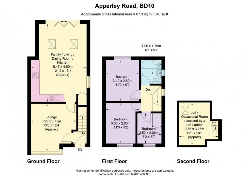 Floorplan for Apperley Road, Apperley Bridge