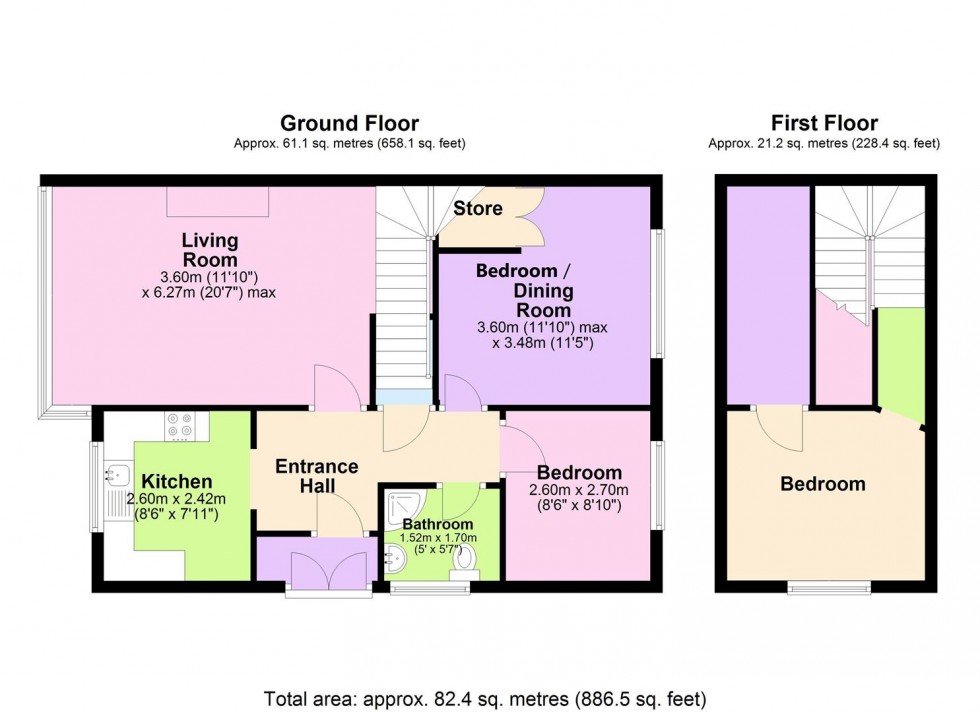Floorplan for Bolton Hall Road, Bradford