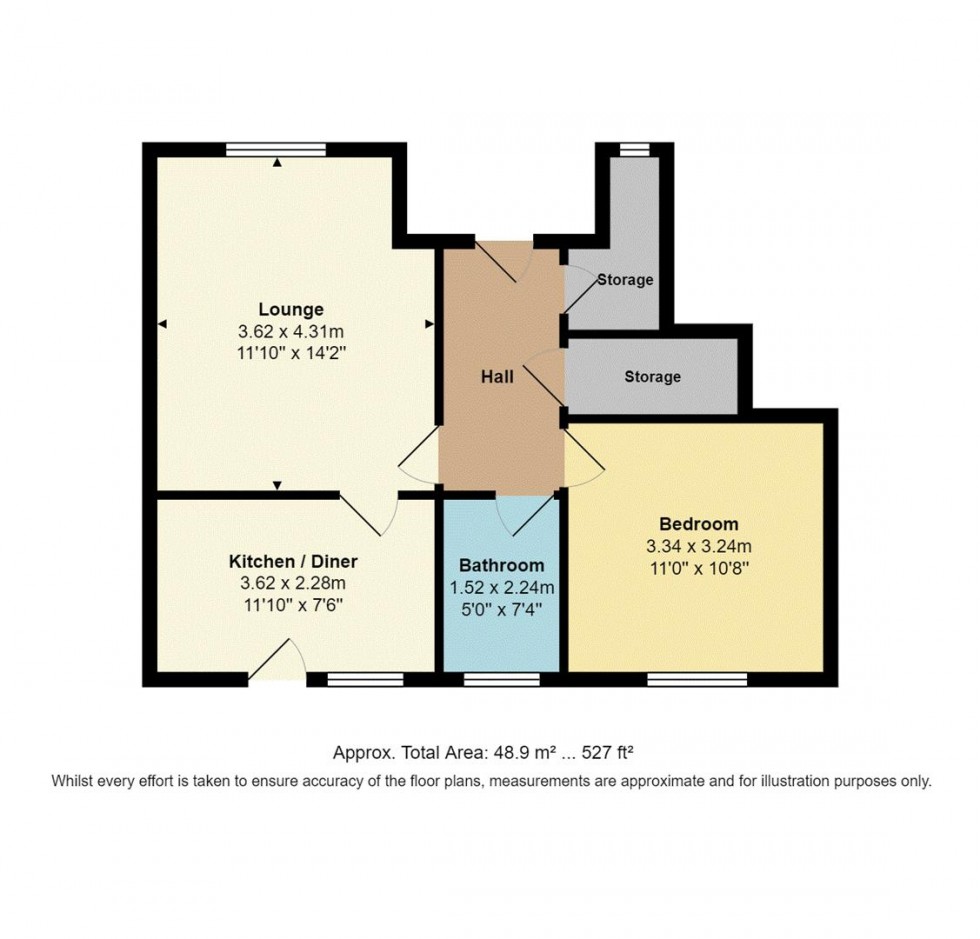 Floorplan for Everest Avenue, Wrose, Shipley