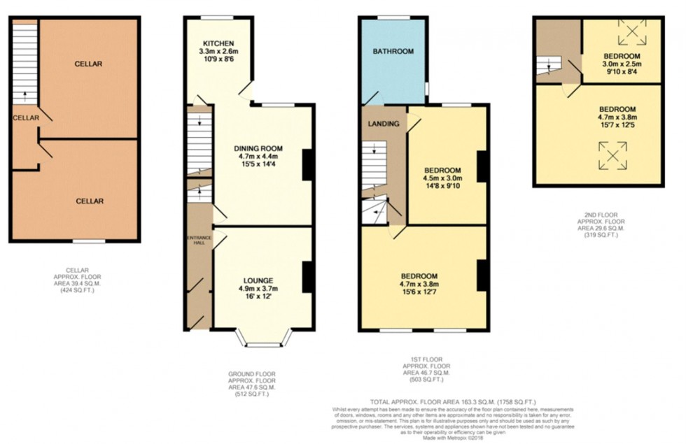 Floorplan for Norman Lane, Eccleshill, Bradford