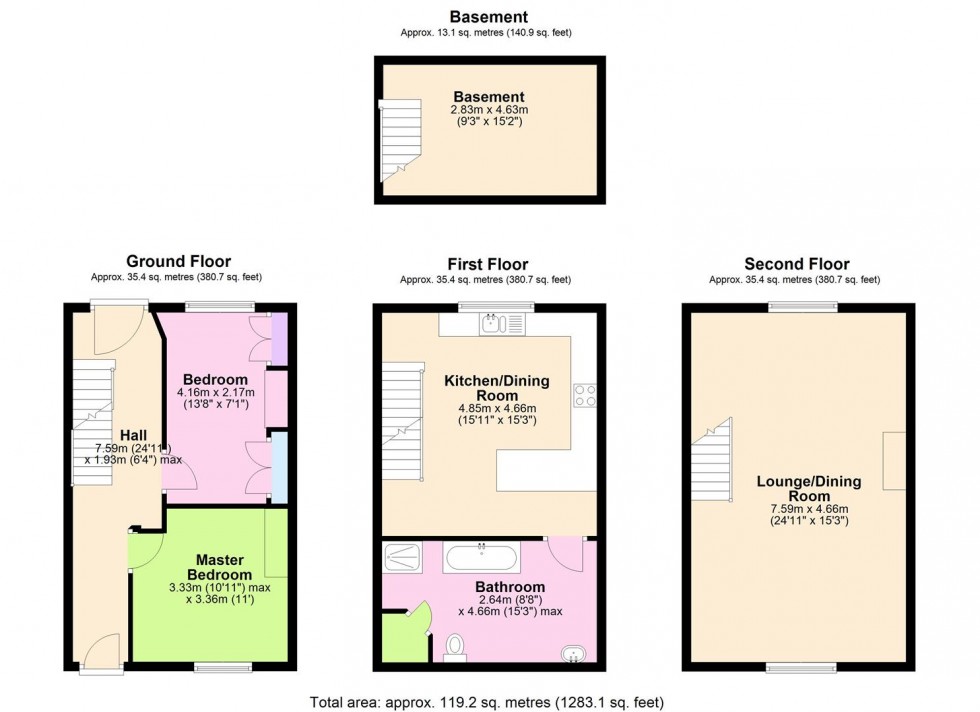 Floorplan for Thackley Road, Thackley, Bradford