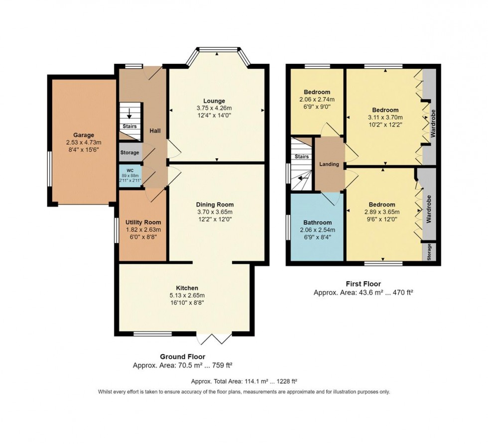 Floorplan for Highfield Avenue, Idle, Bradford