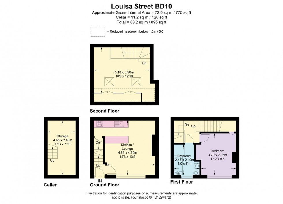 Floorplan for Louisa Street, Idle, Bradford