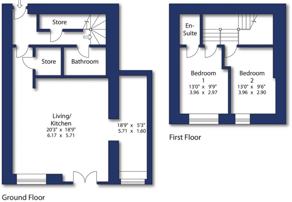 Floorplan for Meadow Road, Apperley Bridge