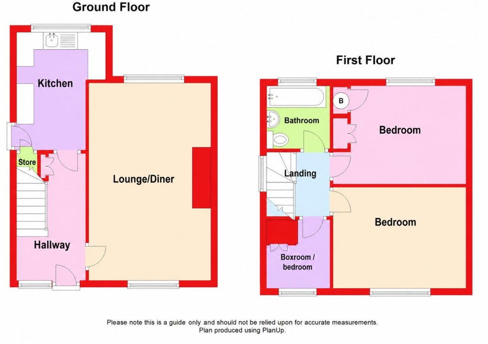 Floorplan for Grove House Crescent, Bolton Outlanes, Bradford
