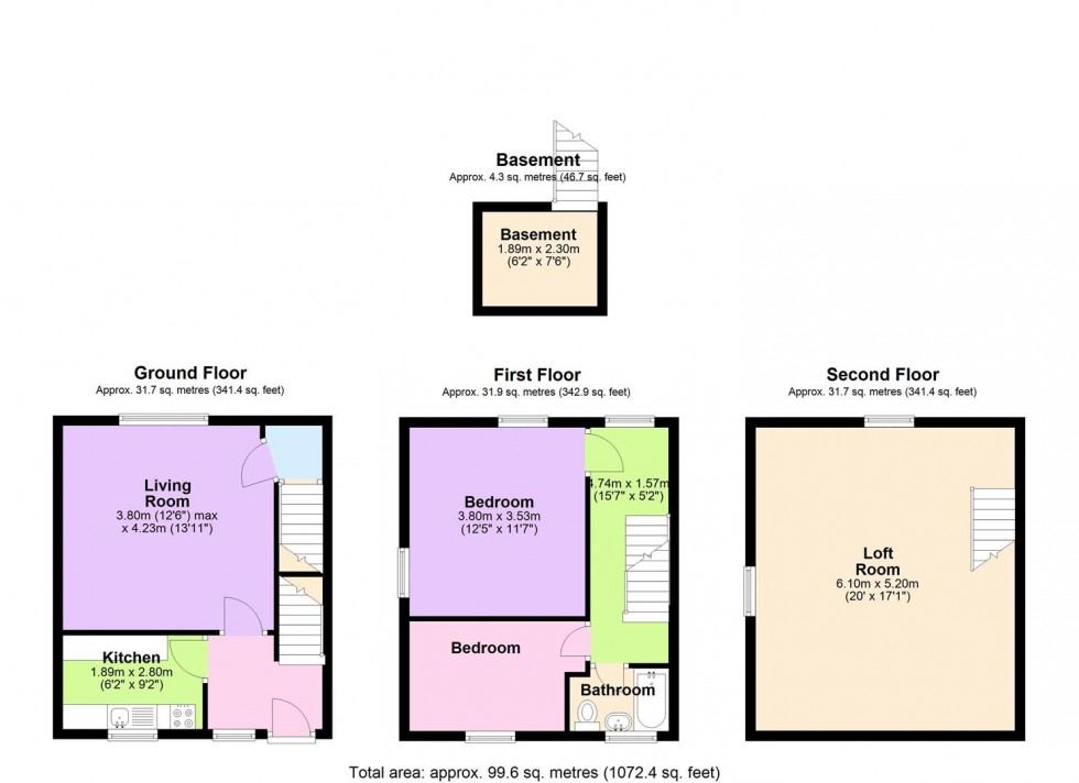 Floorplan for Crag Hill Road, Thackley, Bradford
