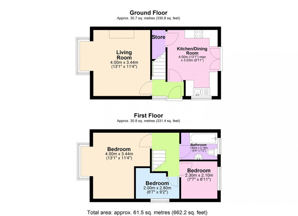 Floorplan for Lyndale Drive, Wrose, Shipley
