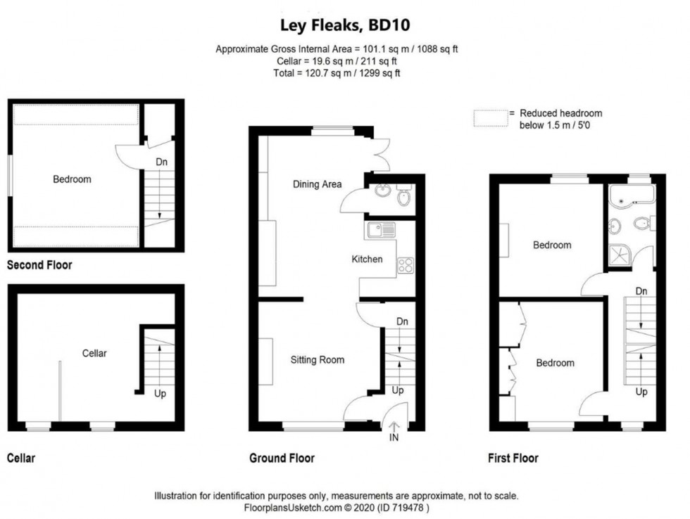 Floorplan for Ley Fleaks Road, Idle Village