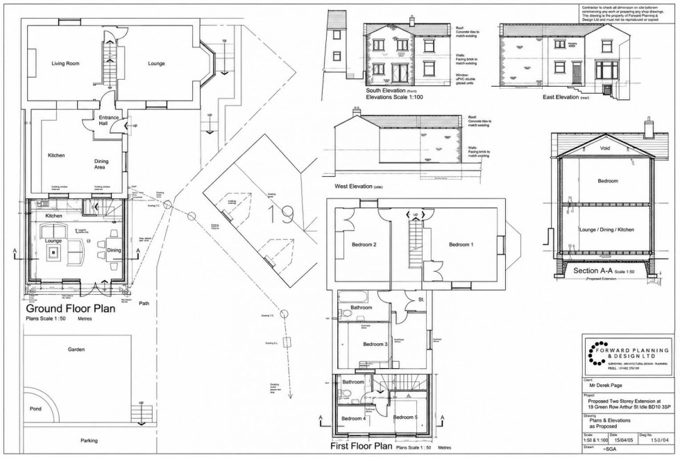 Floorplan for Green Row, Idle, Bradford