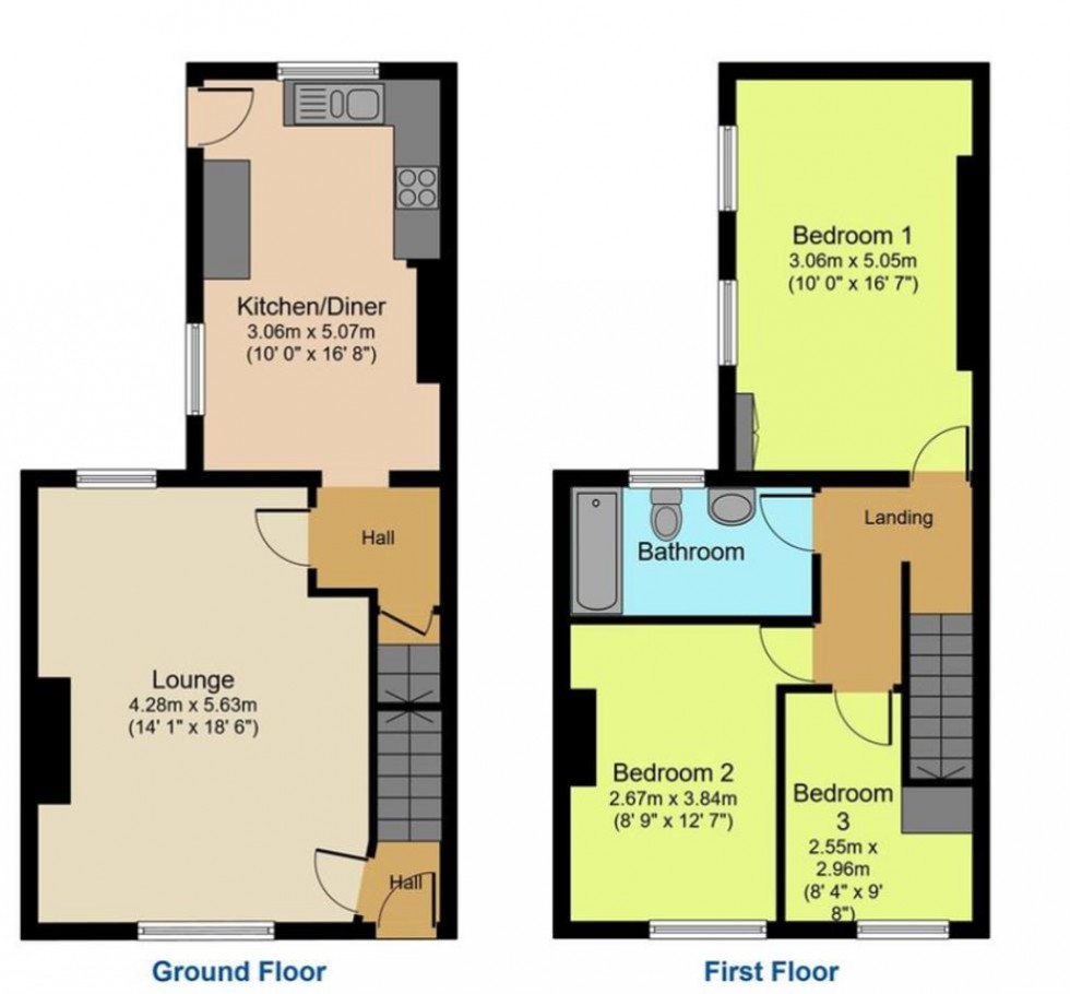 Floorplan for Leeds Road, Thackley, Bradford