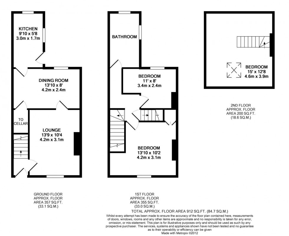 Floorplan for Haigh Hall Road, Greengates