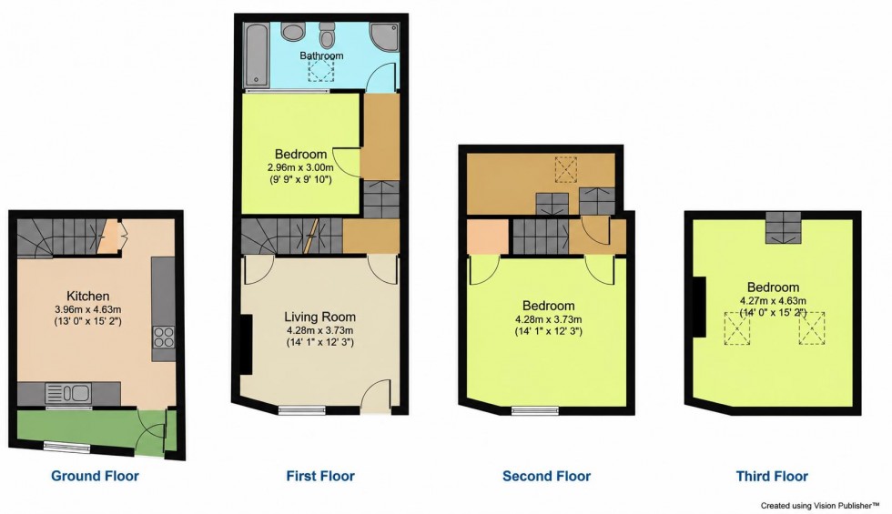 Floorplan for Bolton Lane, Peel Park, Bradford