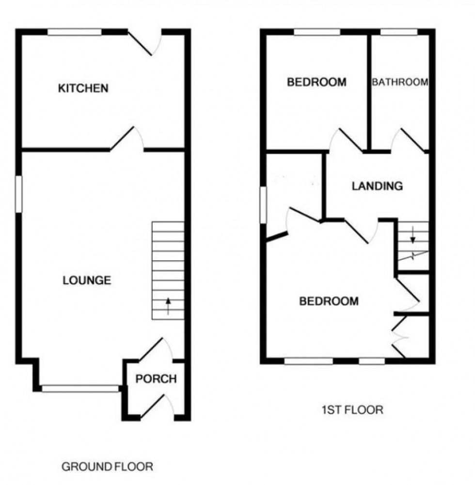 Floorplan for Scholars Walk, Eccleshill, Bradford