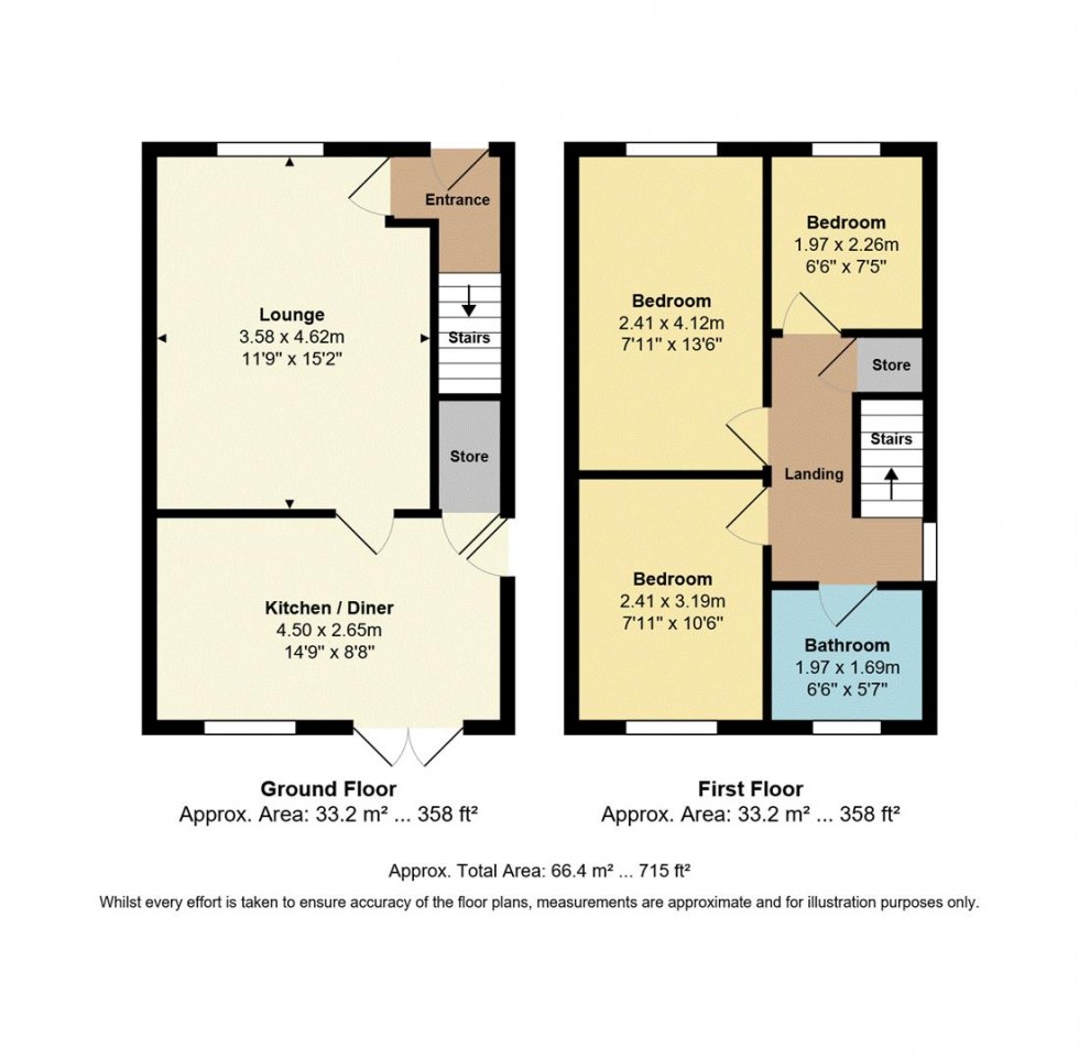 Floorplan for Ploughmans Croft, Bradford